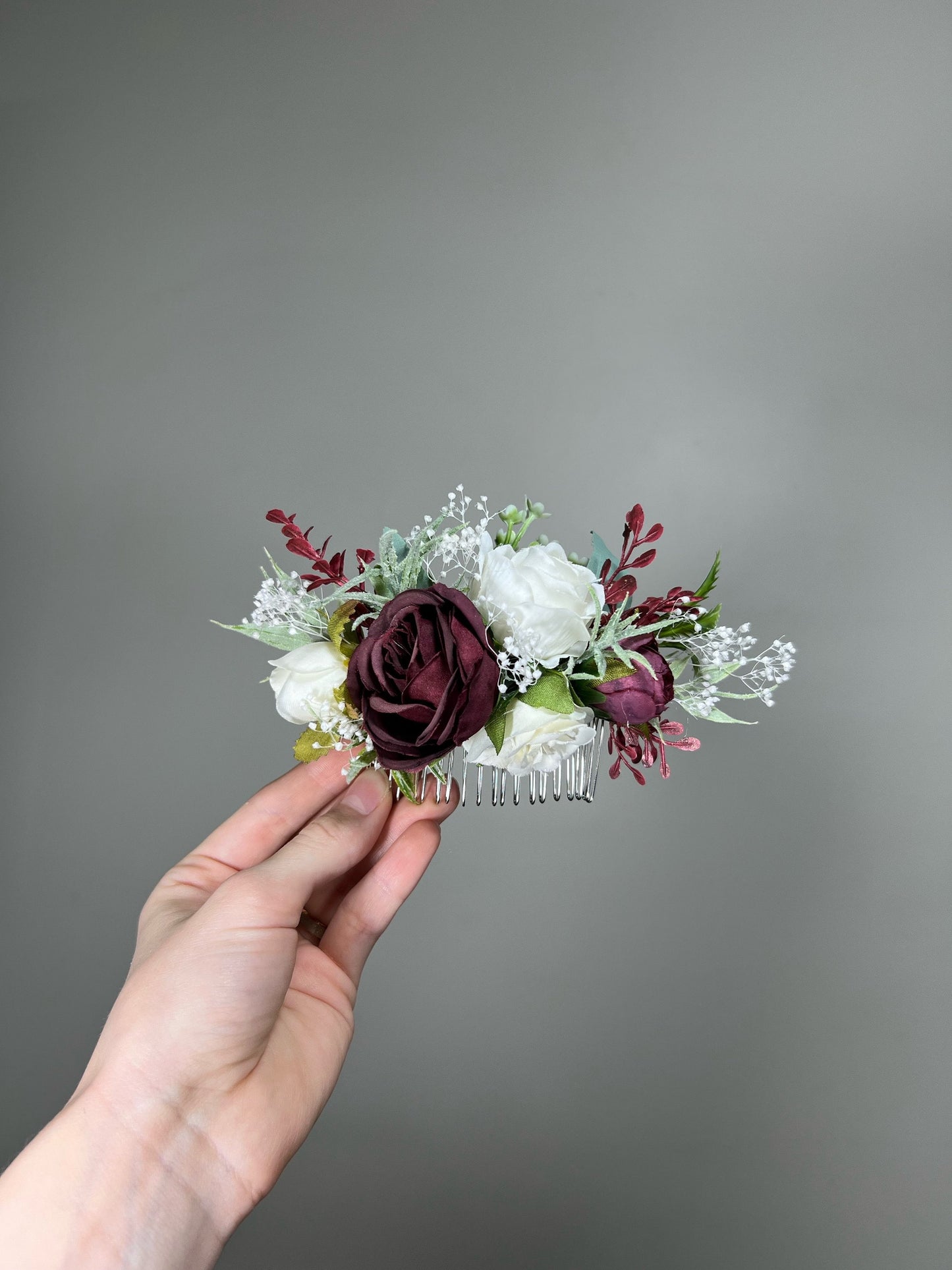 Wedding Christmas Bouquet Cascade Bridal Burgundy Cascading White Winter Bridesmaids Bouquet Christmas Ivory Rustic Christmas Tree