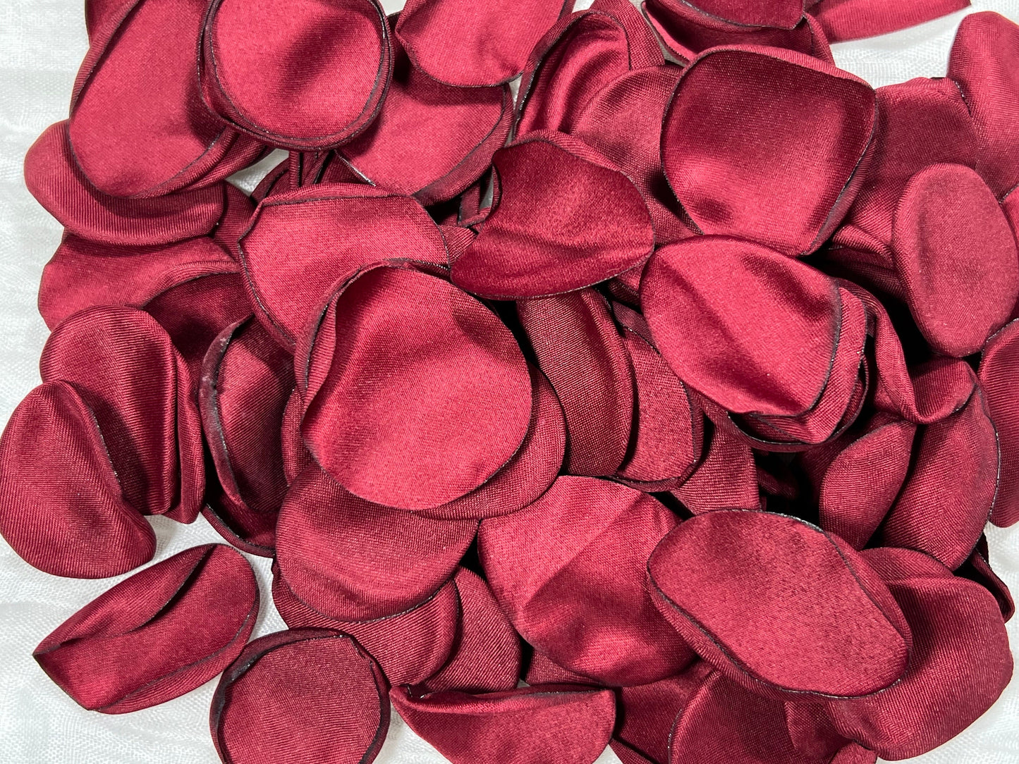 Red Petals Wedding Decor Flower Girl Petals Burgundy Wedding Aisle Decor Flower Petals Dark Red Ceremony Decor Bridal Shower Confetti