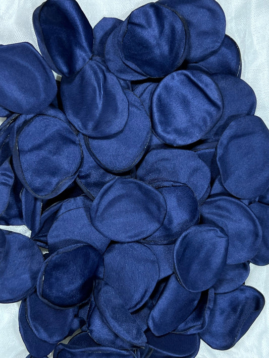 Blue Petals Wedding Decor Flower Girl Petals Navy Blue Wedding Aisle Decor Flower Petals Dark Blue Ceremony Decor Bridal Shower Confetti