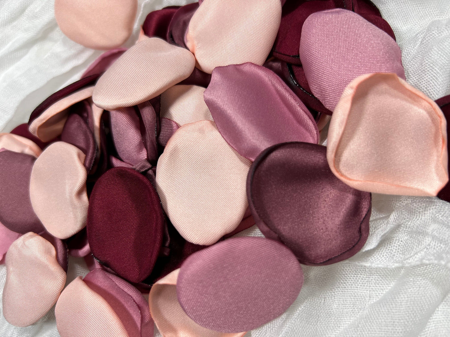 Pink Petals Wedding Decor Flower Girl Petals Burgundy Wedding Aisle Decor Flower Petals Dusty Rose Ceremony Decor Blush Confetti