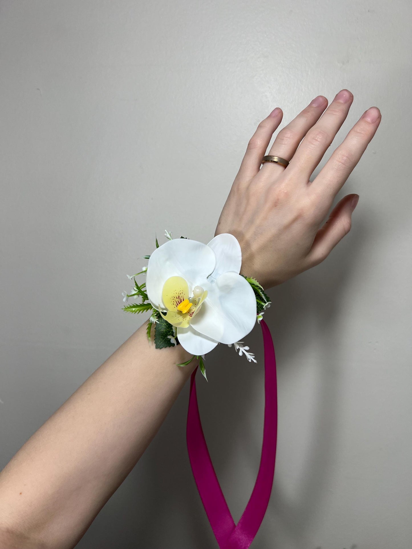 Orchid Boutonniere Wedding Groom White Boutonnière White Groomsmen Beach Boutonniere Tropical Monstera Orchid Artificial Flowers