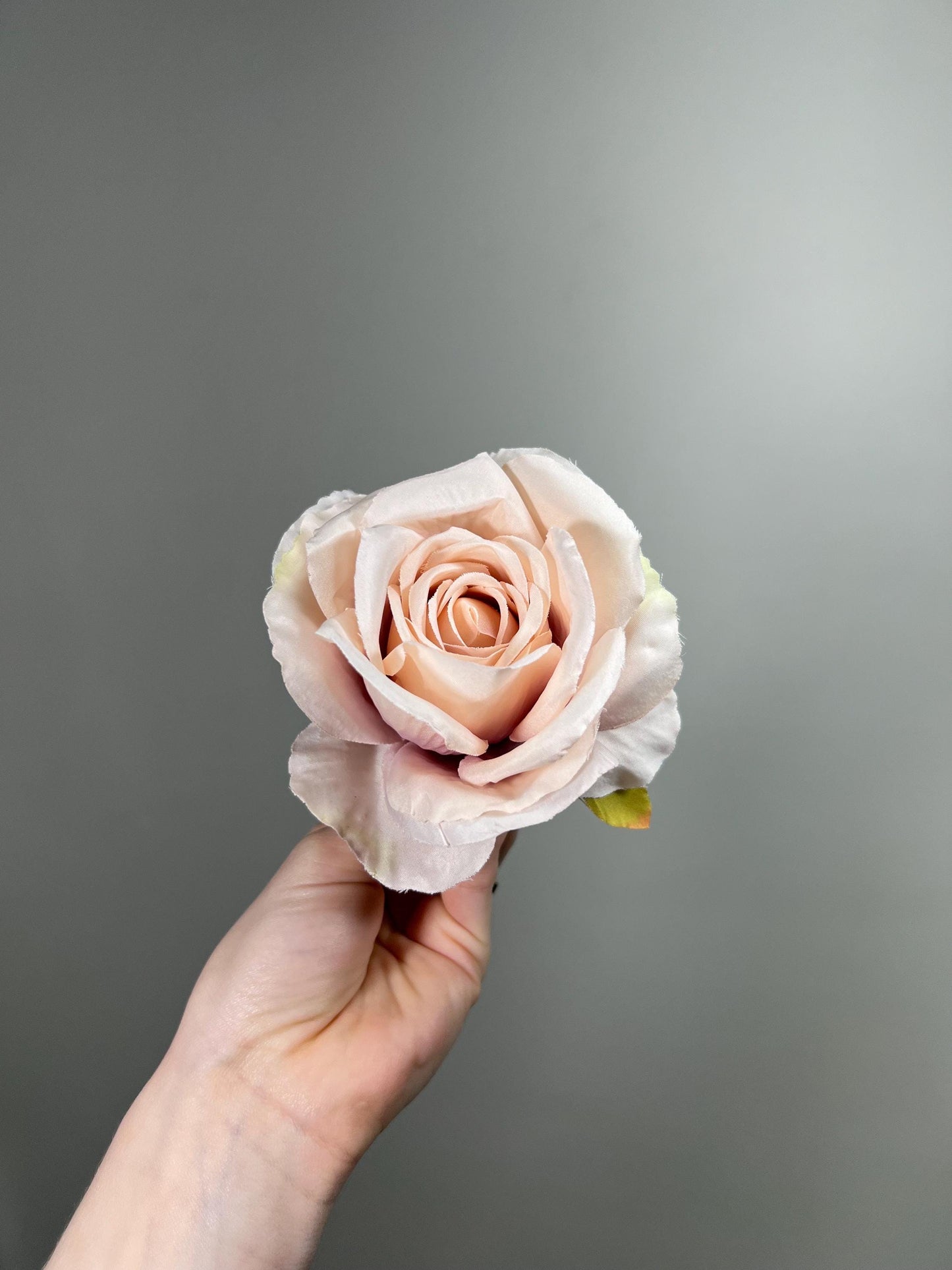 Blush Rose Flower 4” Wedding Blush Flower Heads Craft Supplies Wedding Blush Pink Rose Heads Silk Flower Blush Roses Pink Artificial Flower
