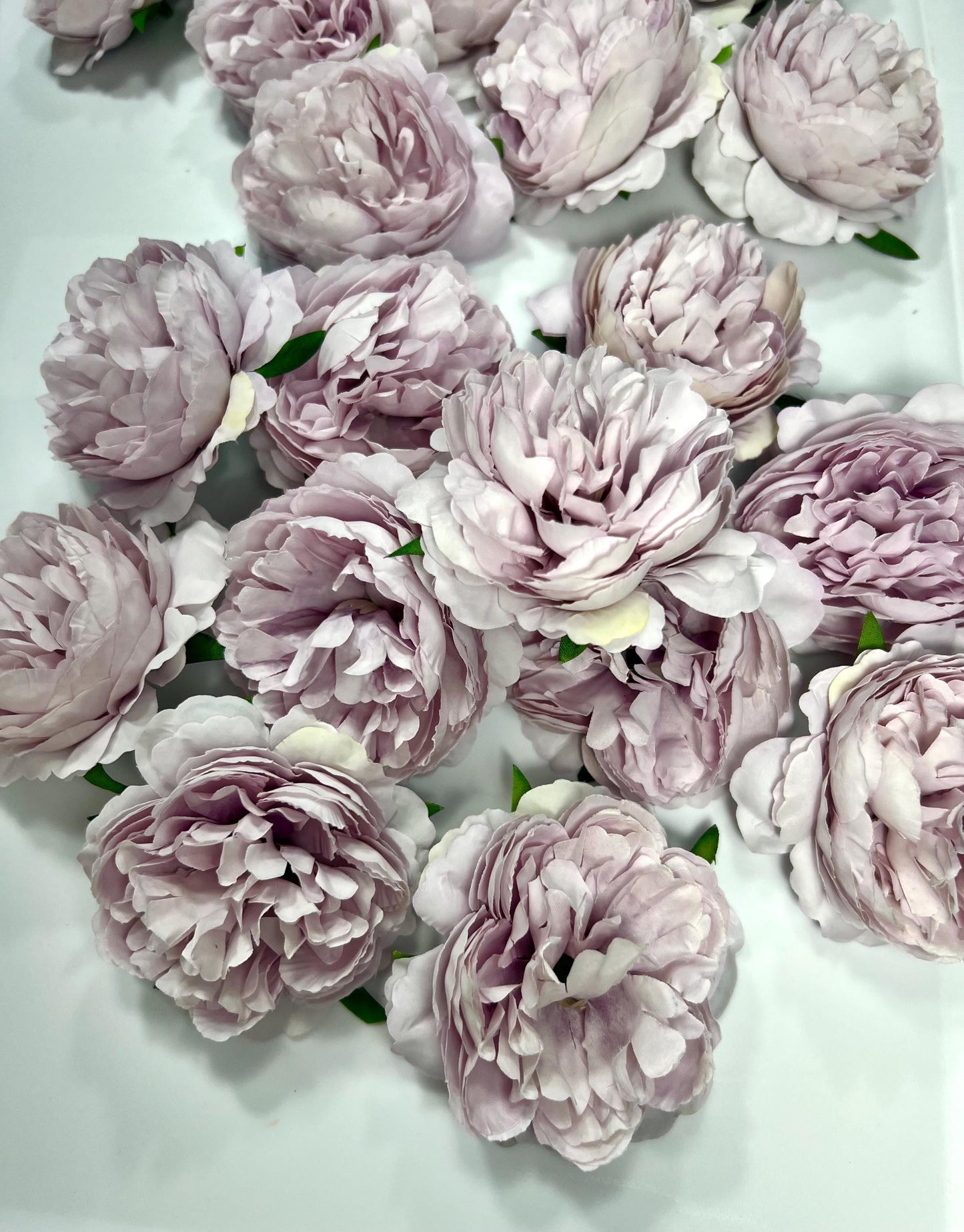 Purple Flower Heads 3” Wedding Purple Artificial Flower Head Lavender Peonies Wedding Supplies Craft Lilac Flowers Silk Violet Flower Heads