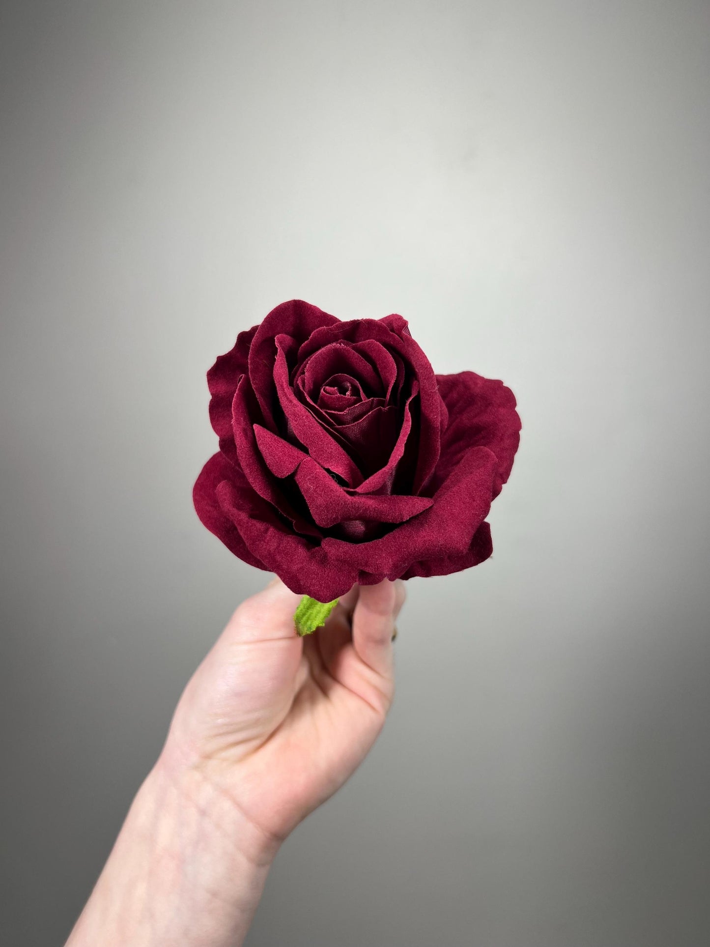Burgundy Rose Head 3.5” Wedding Artificial Wine Flower Head Heads Burgundy Craft Supplies Wedding Maroon Rose Head Home Decor Burgundy