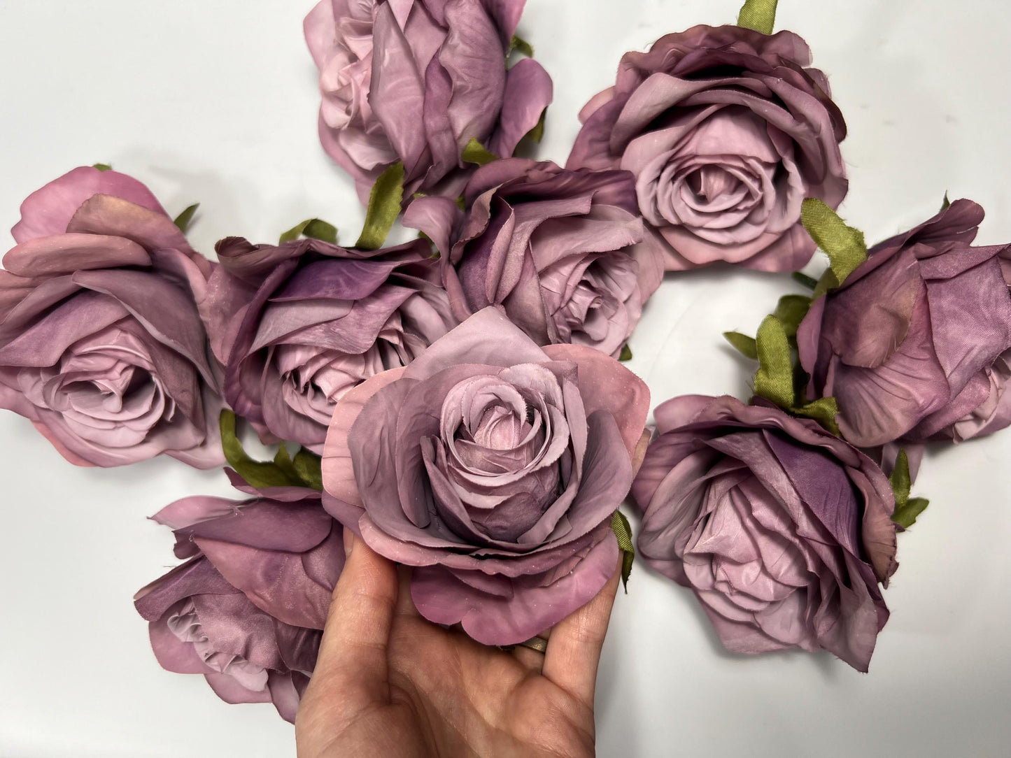 Purple Flower Heads Wedding Purple Flower Artificial Heads Rose Deep Purple Wedding Craft Supplies Violet Artificial Rose Heads Purple