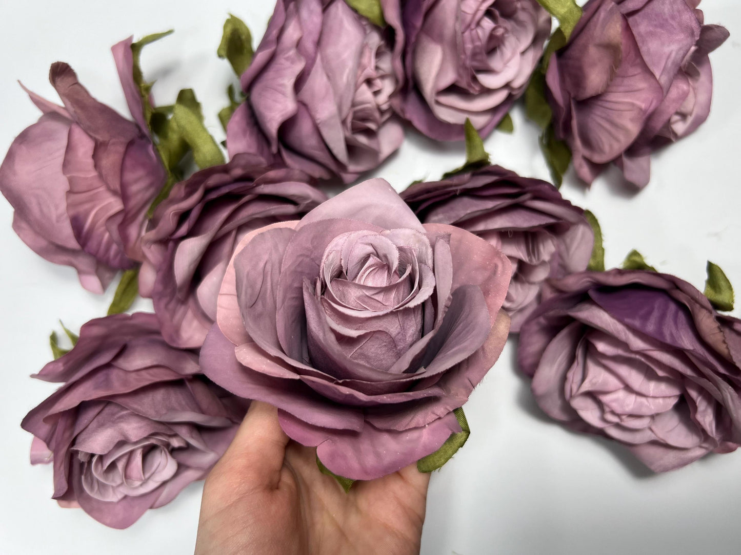 Purple Flower Heads Wedding Purple Flower Artificial Heads Rose Deep Purple Wedding Craft Supplies Violet Artificial Rose Heads Purple