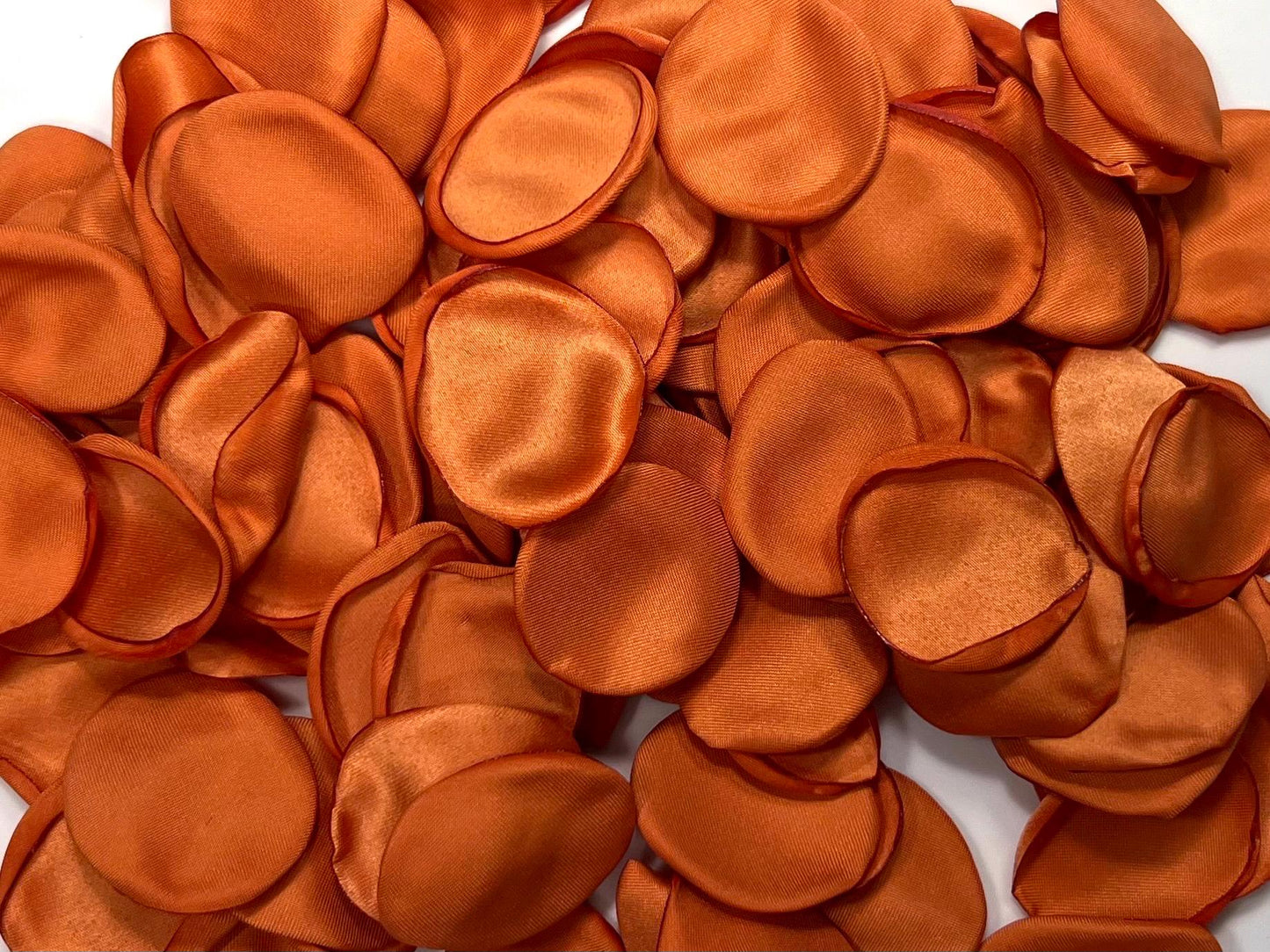 Burnt Orange Petals Wedding Decor Flower Girl Petals Terracotta Wedding Aisle Decor Flower Petals Rust Ceremony Decor Confetti Petals Flower