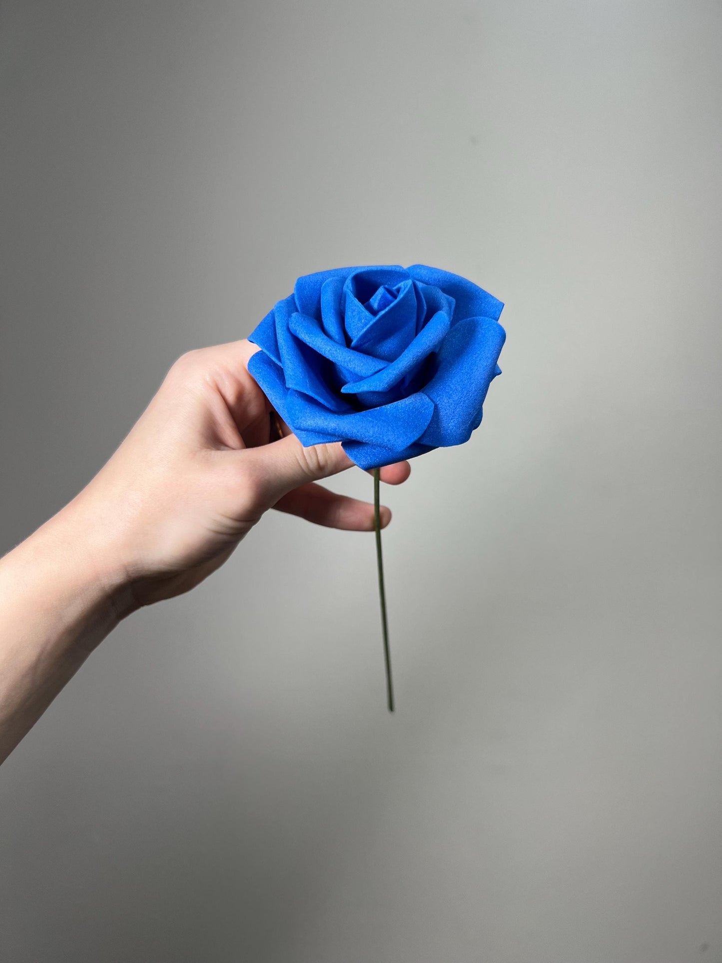 Royal Blue Flower Head Wedding Decor Blue Small Flower Rose Wedding DIY Craft Supplies Wedding Royal Blue Flower Head Artiticial Rose