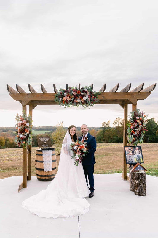 Rust Burgundy White Bouquet Bridal Cascade Terracotta Ivory Bouquet Cascading Burnt Orange Wine Red Bridesmaids Bouquet Eucalyptus Reddit