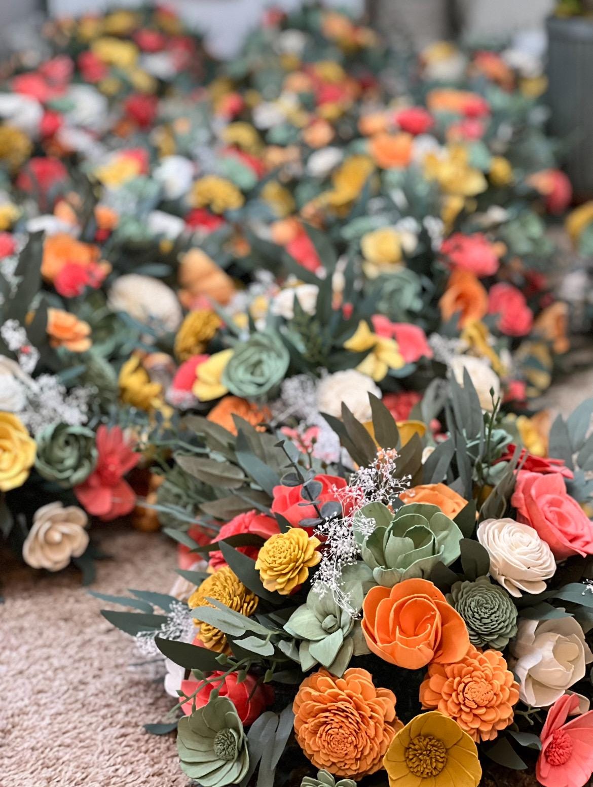 CUSTOM Sola Wood Bouquet, Wedding Bridal Wood Flowers Bouquet, Rustic Bridesmaids Flowers Keepsake, Custom Wooden Flowers Bouquet Reddit