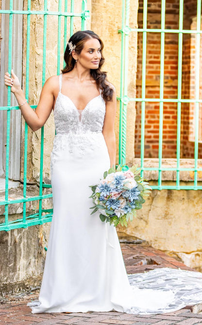 Dusty Blue Pink Bouquet Wedding Bridal Blue Pink Bouquet Dusty Blue Blush Pink Bouquet Bridesmaids Dusty Rose White Blue Bouquet Artificial