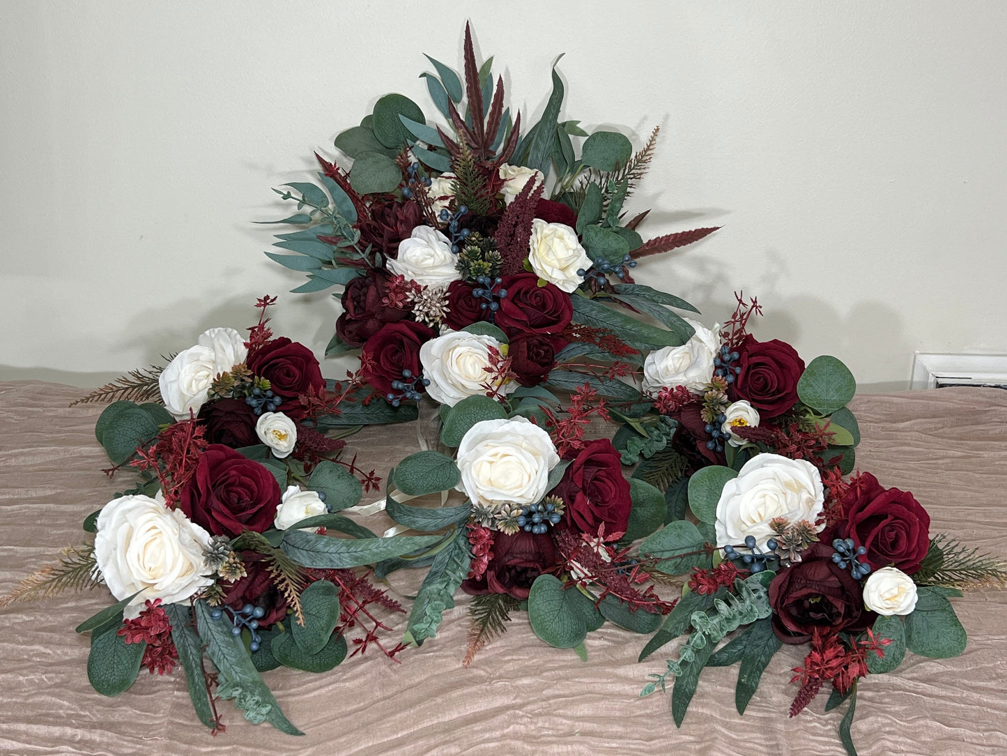 Wedding Bouquet Burgundy Bridal Red Rustic Navy Blue Bouquet Burgundy Bridesmaids White Decor Eucalyptus Dahlia Peony Wedding Ivory Reddit