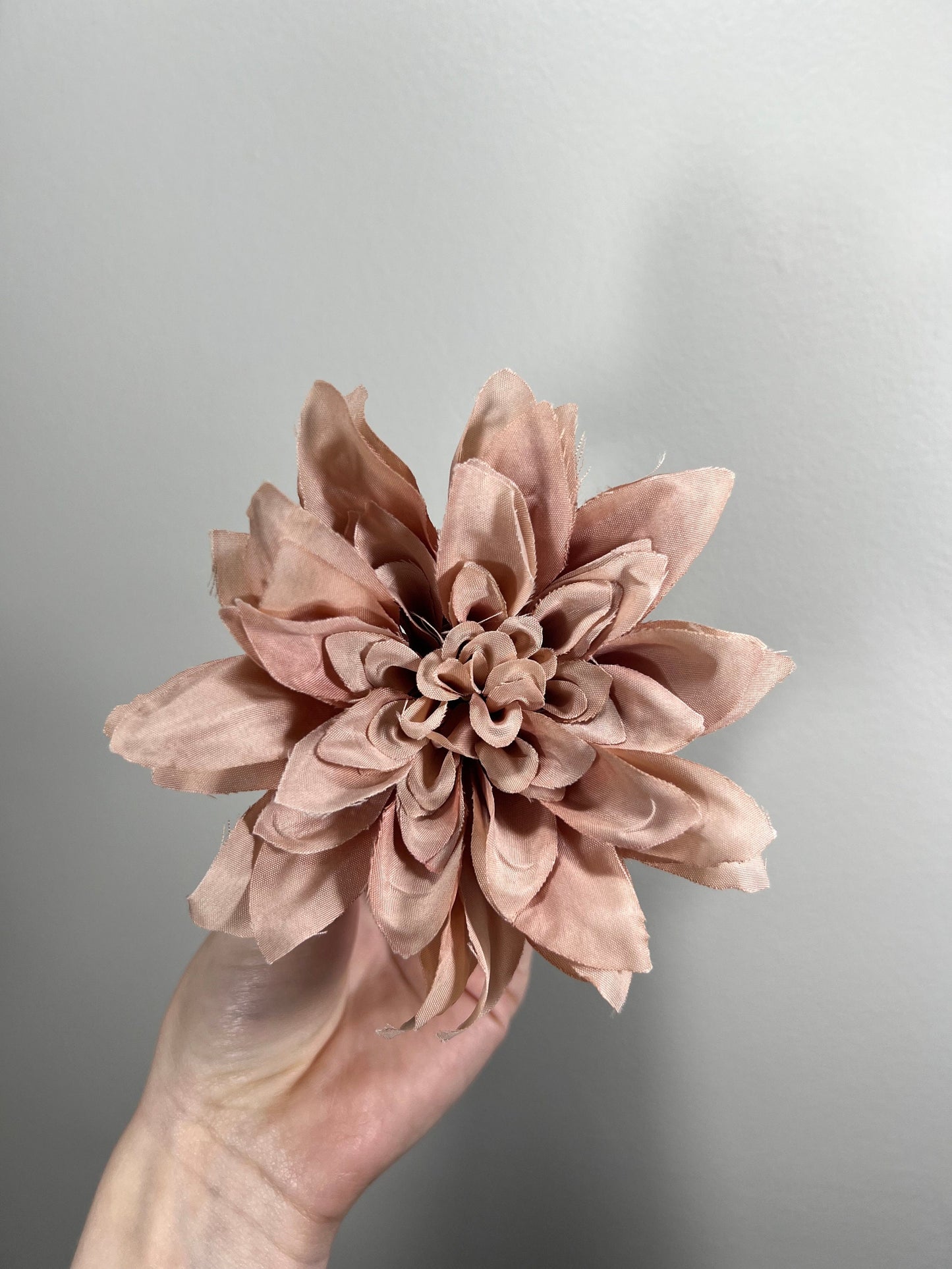 Artificial Flowers Dahlia Head Ivory High Quality Gerbera Wedding White Fake Burgundy Silk Dusty Rose Accessories Home Decor DIY