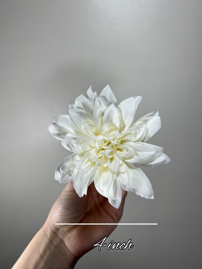 Artificial Flowers Dahlia Head Ivory High Quality Gerbera Wedding White Fake Burgundy Silk Dusty Rose Accessories Home Decor DIY Reddit
