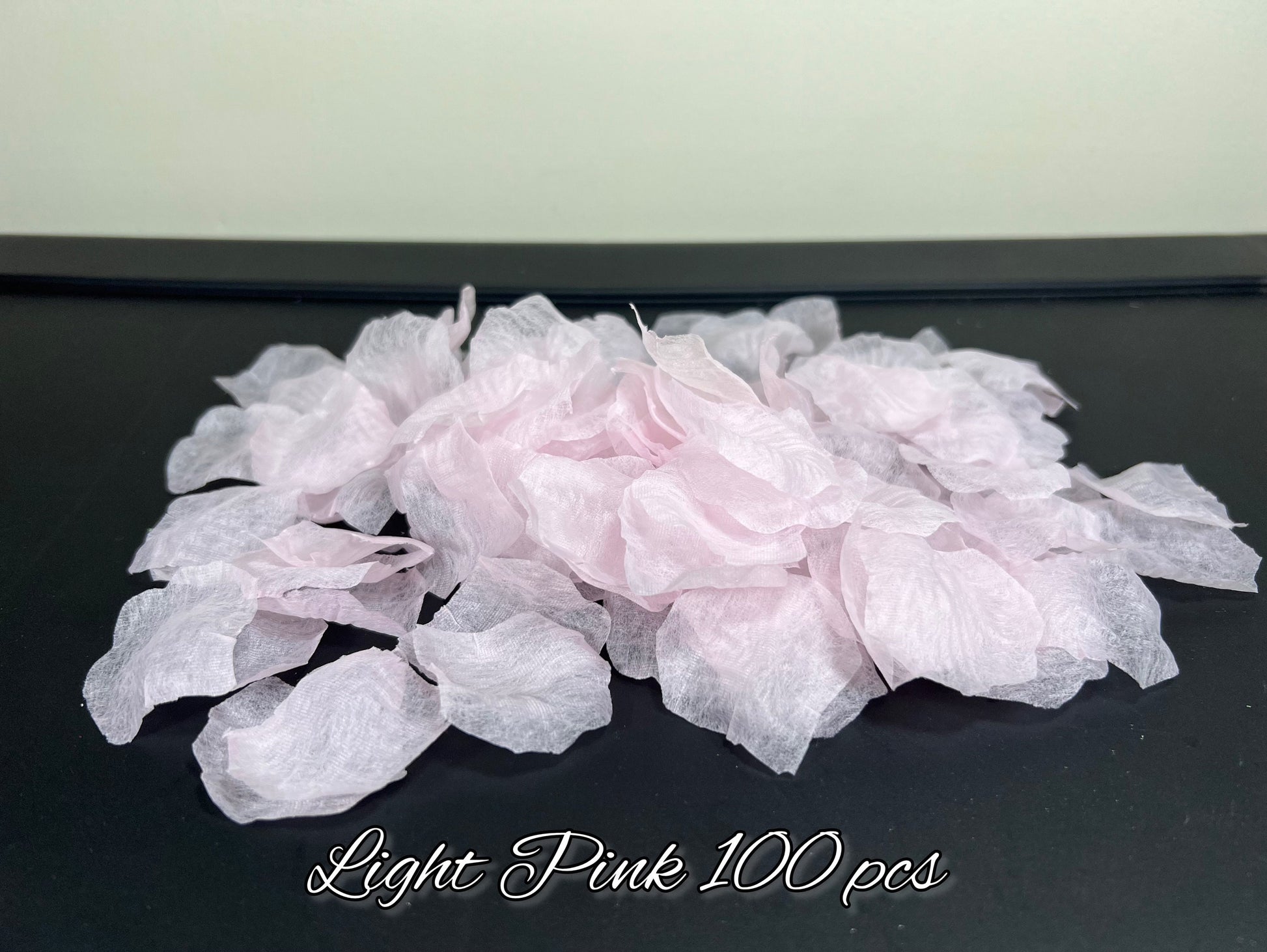 Rose Petals Mix Light Translucent Flower Petals "Angel's Feathers" Wedding Petal Silk Artificial Petals Decoration Party Decor Confetti