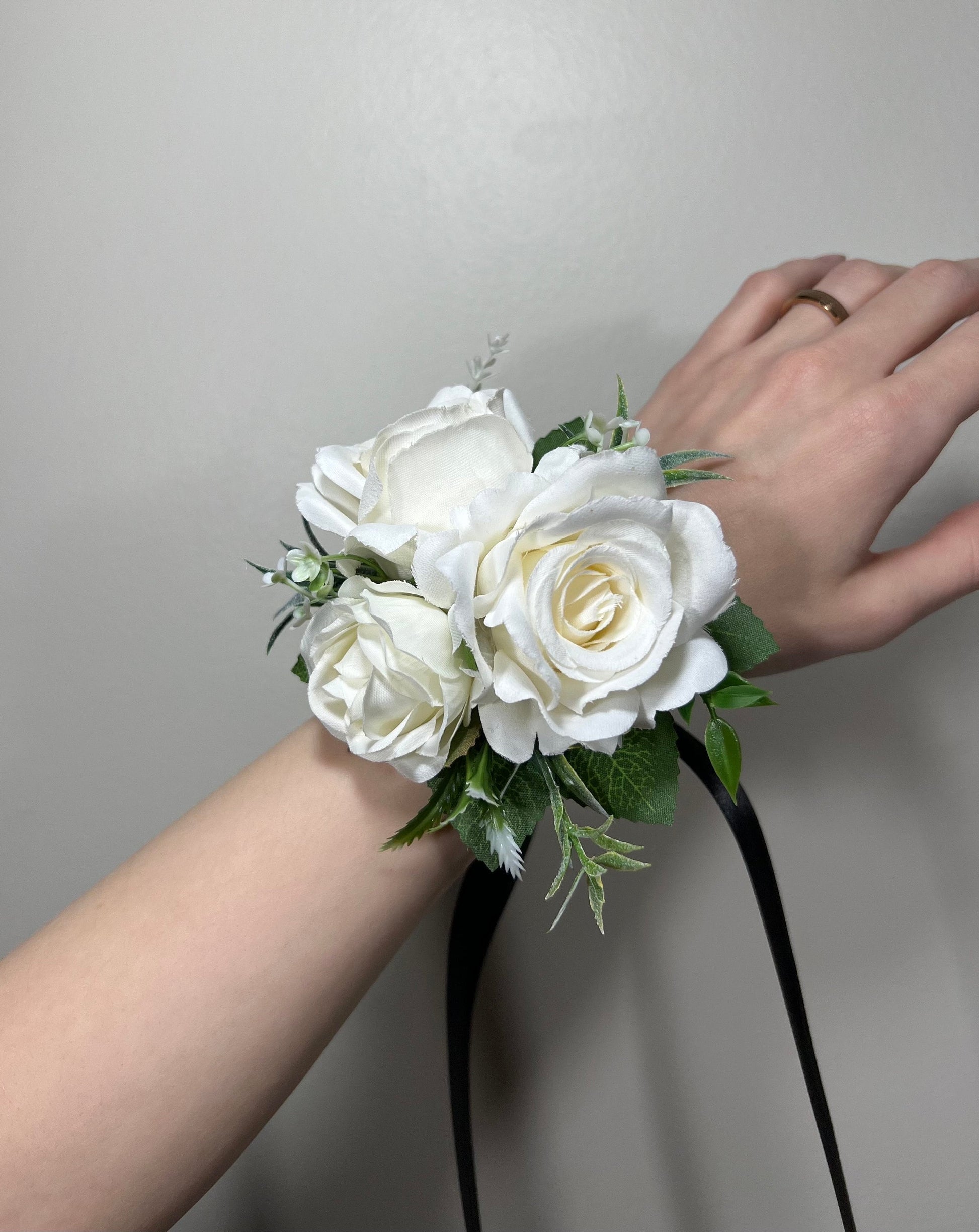 Wedding Bouquet Cascade White Bridal Bridesmaids Cascading Bouquet Wedding Bouquet Ivory Decor Eucalyptus Greenety Sage Flower Artificial