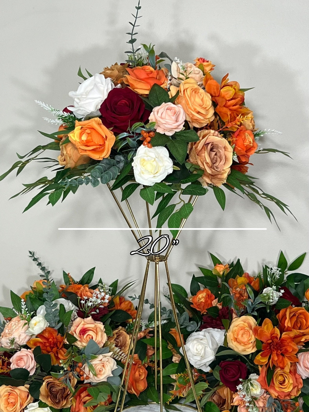 Wedding Orange Centerpiece Peach Terracotta Centerpiece Table Flower Ball Barrel Ivory Wiskey Stand Burgundy Artificial Flower Reddit