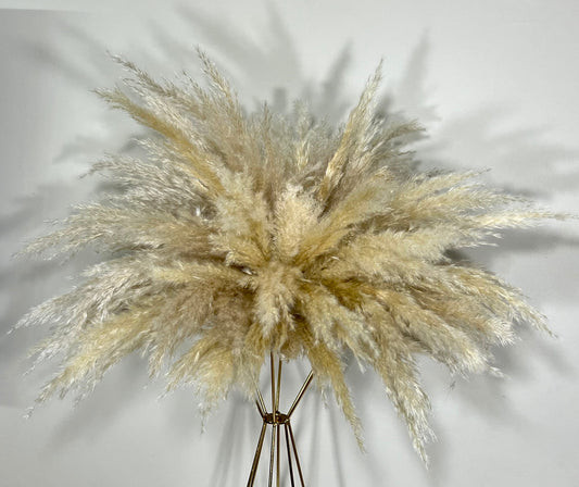 Wedding Pampas Grass Centerpiece Boho Pampas Grass Centerpiece Table Flower Ball Barrel Decor Wiskey Stand  Artificial Flower