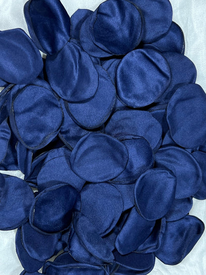 Blue Petals Wedding Decor Flower Girl Petals Navy Blue Wedding Aisle Decor Flower Petals Dark Blue Ceremony Decor Bridal Shower Confetti