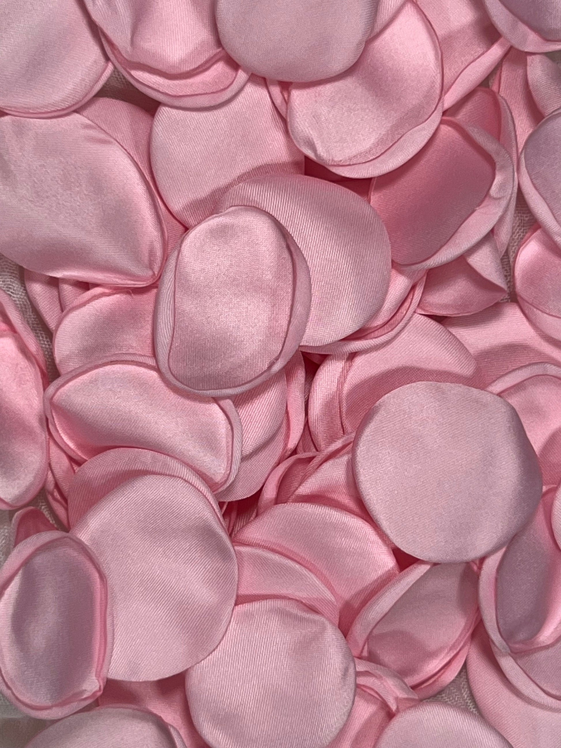 Pink Petals Wedding Decor Flower Girl Petals Pink Wedding Aisle Decor Flower Petals Pink Ceremony Decor Bridal Shower Confetti