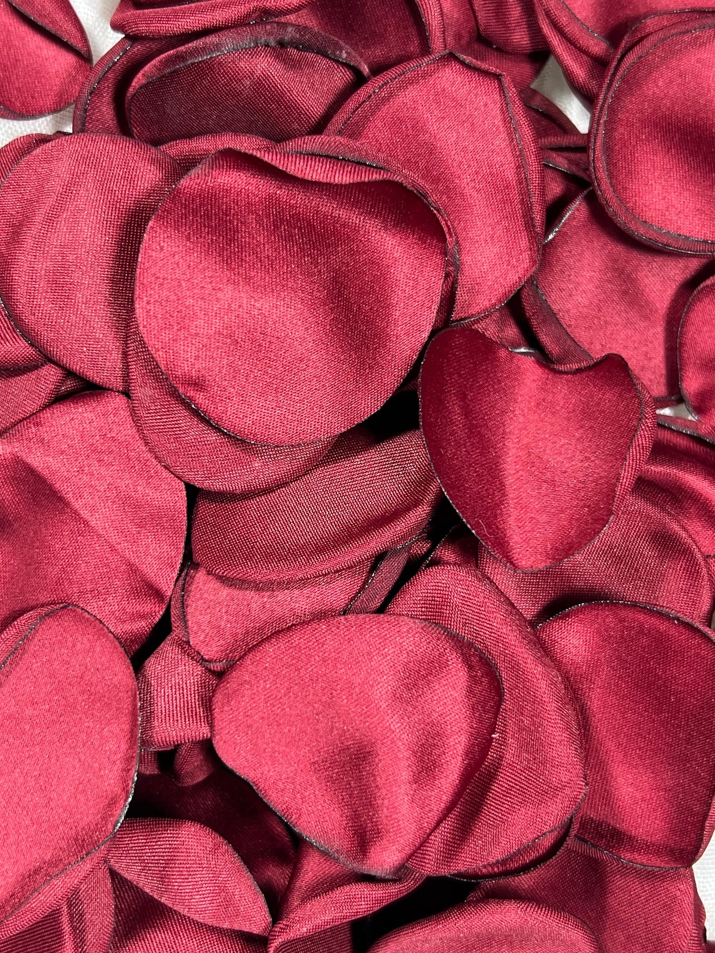 Red Petals Wedding Decor Flower Girl Petals Burgundy Wedding Aisle Decor Flower Petals Dark Red Ceremony Decor Bridal Shower Confetti
