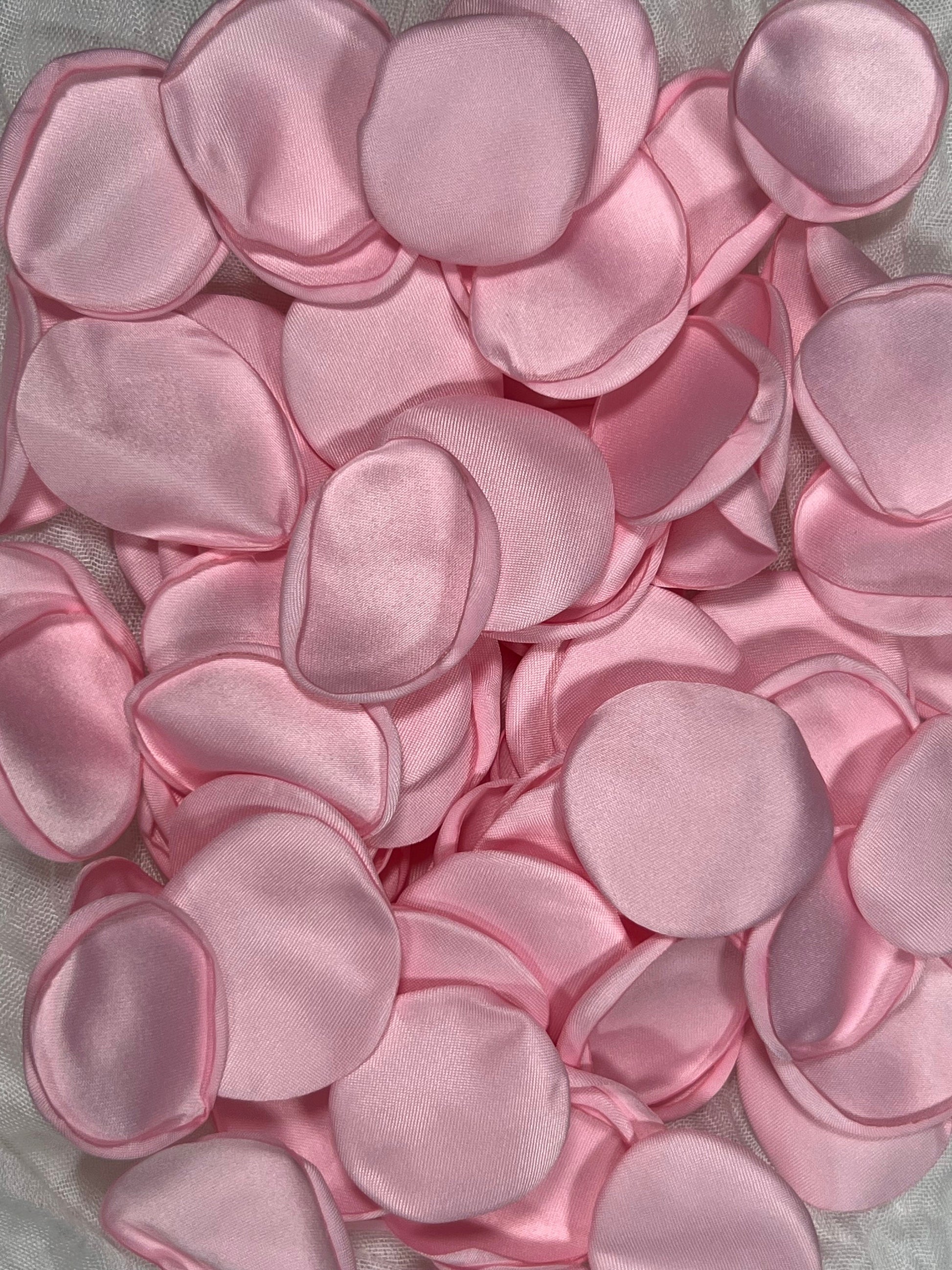 Pink Petals Wedding Decor Flower Girl Petals Pink Wedding Aisle Decor Flower Petals Pink Ceremony Decor Bridal Shower Confetti