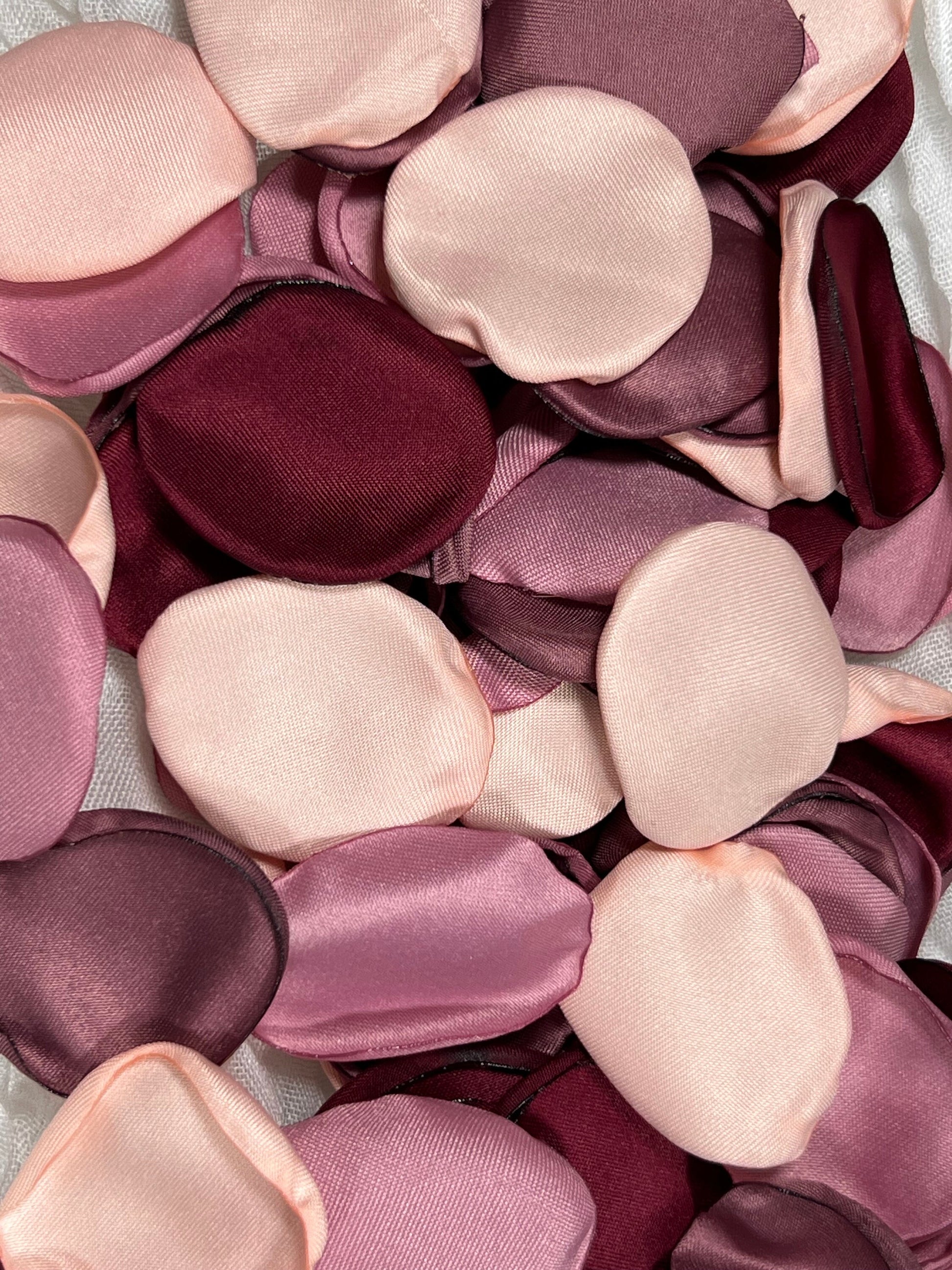 Pink Petals Wedding Decor Flower Girl Petals Burgundy Wedding Aisle Decor Flower Petals Dusty Rose Ceremony Decor Blush Confetti