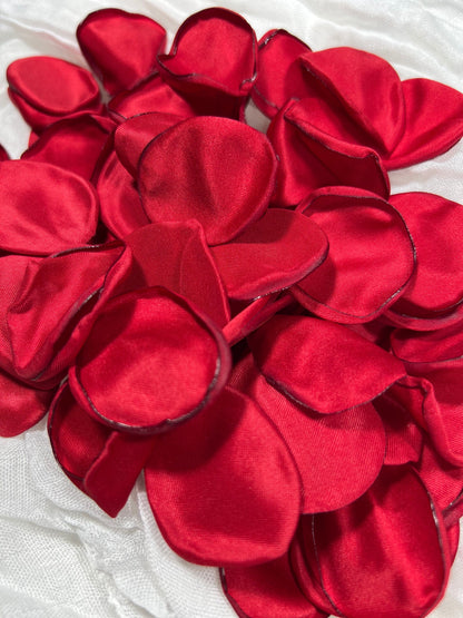 Red Petals Wedding Decor Flower Girl Petals Red Wedding Aisle Decor Flower Petals Dark Red Ceremony Decor Bridal Shower Confetti