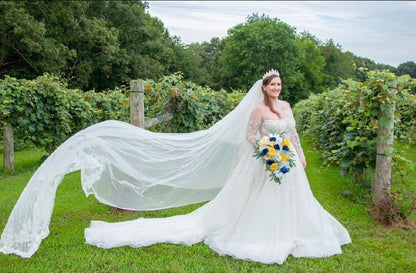 Blue Yellow Bouquet Wedding Bridal Cascade Bouquet Royal Blue White Bouquet Cascading Bridesmaids Yellow Bouquet Royal Blue Navy