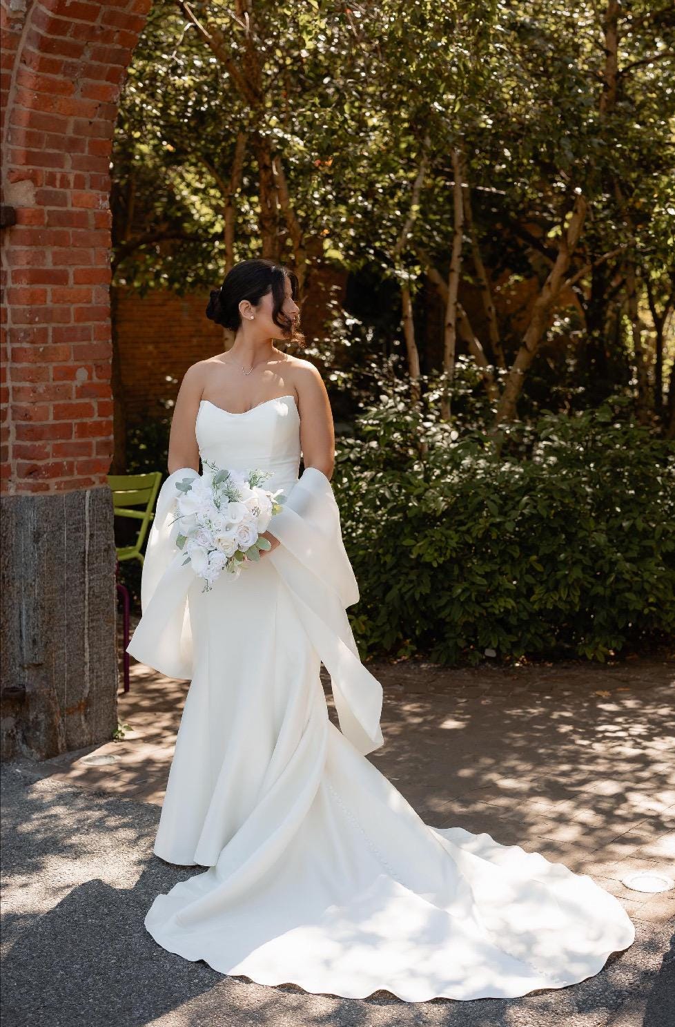 White Cascade Bouquet Bridal Ivory Bouquet Cascading Calla Lily Bouquet Greenery Calla Lily Bridesmaids White Bouquet Artificial Flowers