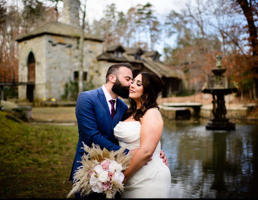 Wedding Dusty Rose Bouquet Boho Bridal White Dusty Rose Bouquet Pampas Grass Bridesmaids Bouquet Pink Palms Leaves Ivory Artificial Flower
