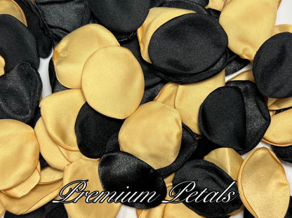 Black Bouquet Wedding Bridal Black Bouquet Gold Bridesmaids Gothic Bouquet Halloween Black Gold Wedding Artificial Flower