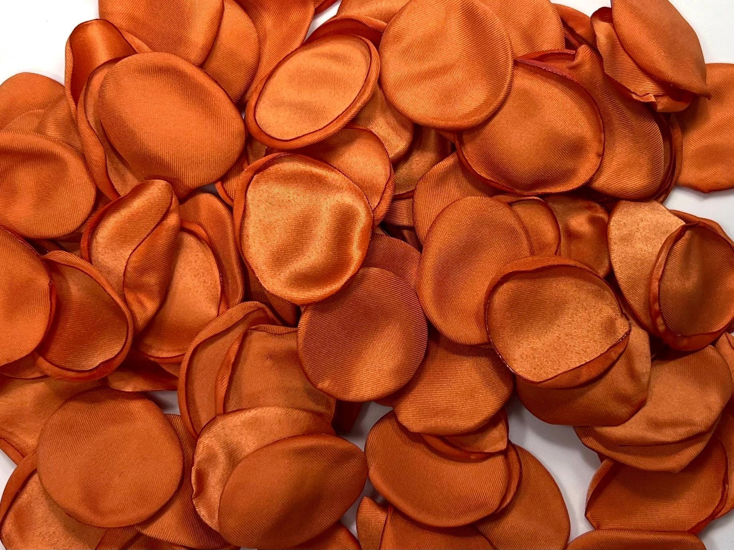 Burnt Orange Petals Wedding Decor Flower Girl Petals Terracotta Wedding Aisle Decor Flower Petals Rust Ceremony Decor Confetti Petals Flower