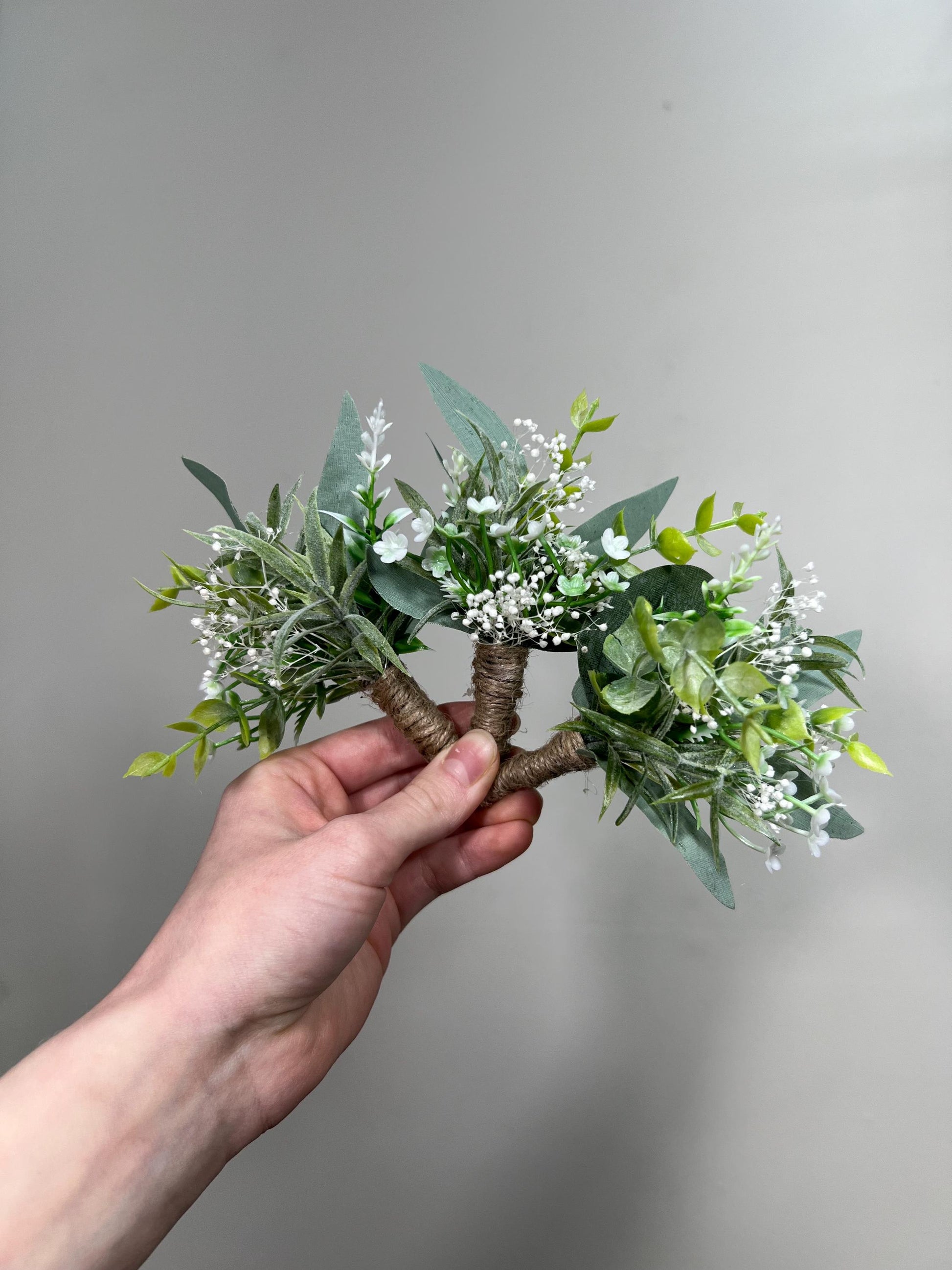Greenery Boutonniere Wedding Groom Eucalyptus Boutonniere Buttonhole Greenery Boutonniere Baby Breath Eucalyptus Groomsmen Prom Boutonnere