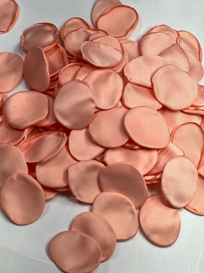 Peach Coral Petals Wedding Décor Flower Girl Petals Pink Wedding Aisle Decor Flower Petals Blush Ceremony Decor Bridal Shower Confetti