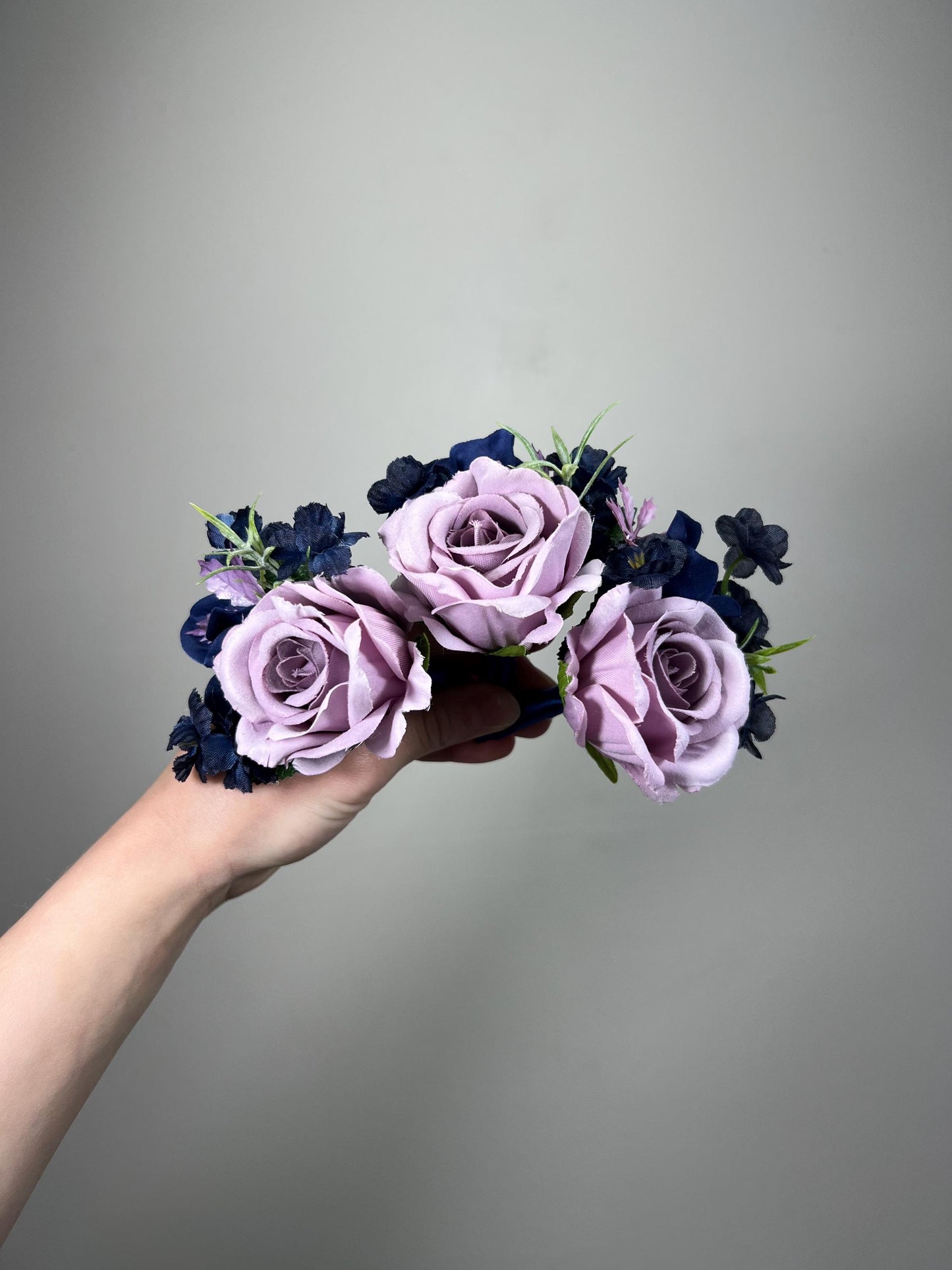 Lilac Boutonniere Wedding Navy Blue Groom Lavender Boutonnières Groomsmen Lilac Dark Blue Boutonniere Purple Navy Blue Artiticial Flower