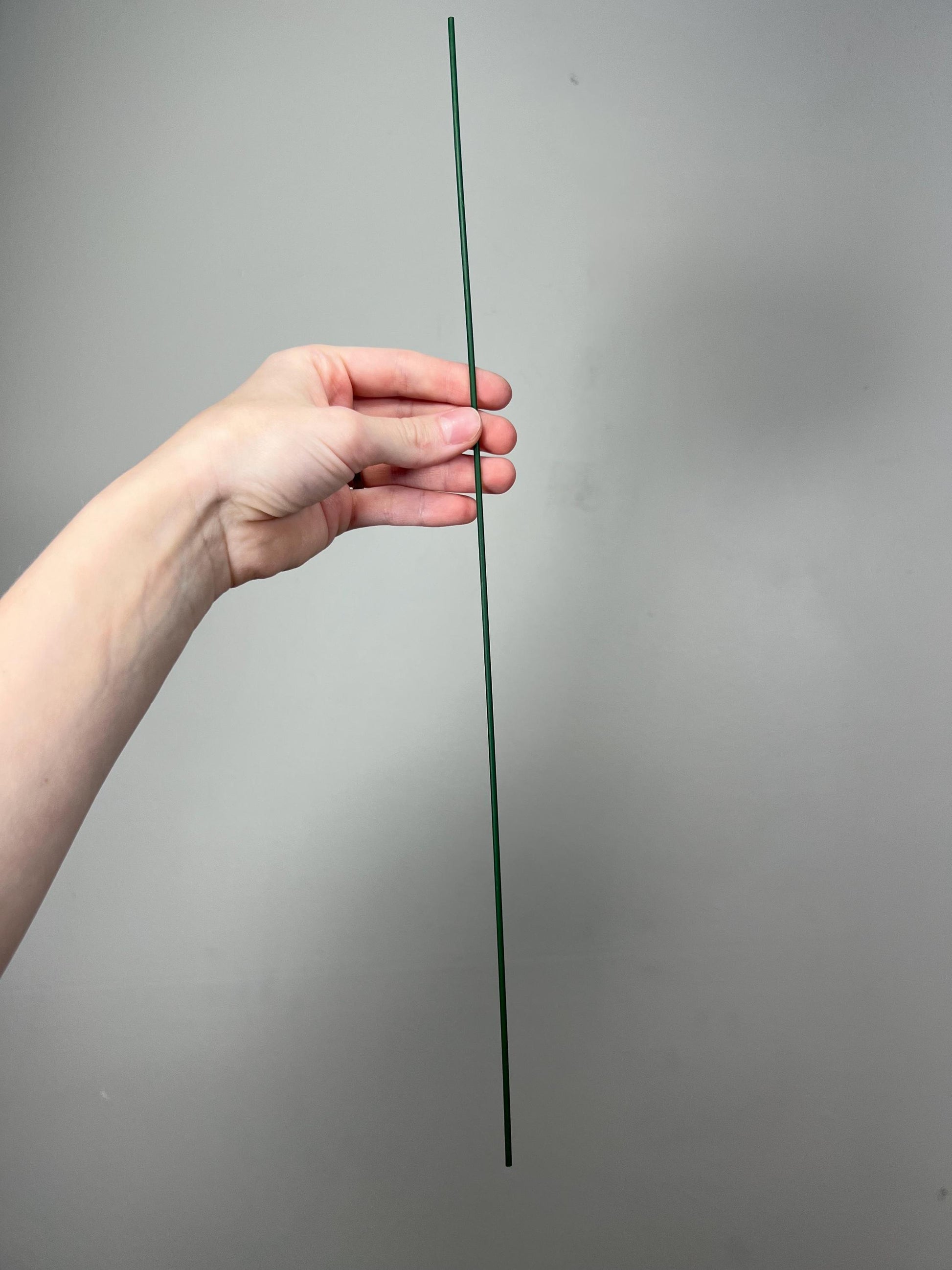 Flower Stem Wire for Flower Heads Green DIY Bouquet Stem Diameter 2 mm Length 15.75" Stem Wrapping and Crafts Iron Wire