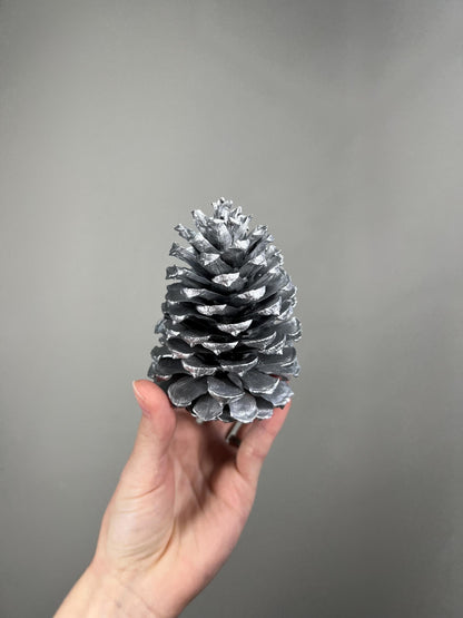 Pine Cone Natural White Pine Cone Gold Wedding Decor Craft Supplies Natural Dried Pine Cones for Home Decor Pine Cone