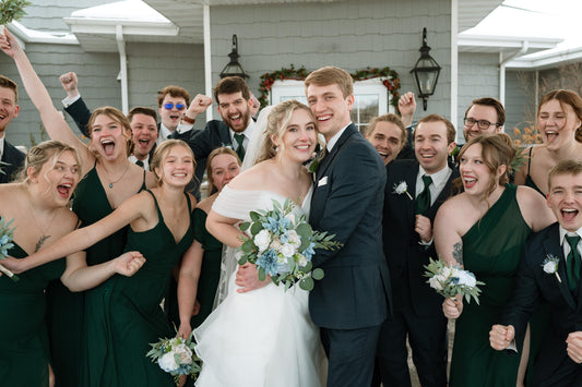 Dusty Blue White Bouquet Wedding Bridal Bouquet Ivory Dusty Blue Bouquet Bridesmaids Blue Cream Bouquet Eucalyptus Artificial Flower