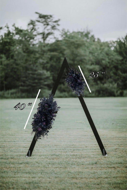 Black Bouquet Wedding Dark Purple Bridal Wedding Gothic Bouquet Black Decor Purple Black Bridesmaids Bouquet Plum Artificial Flower Reddit