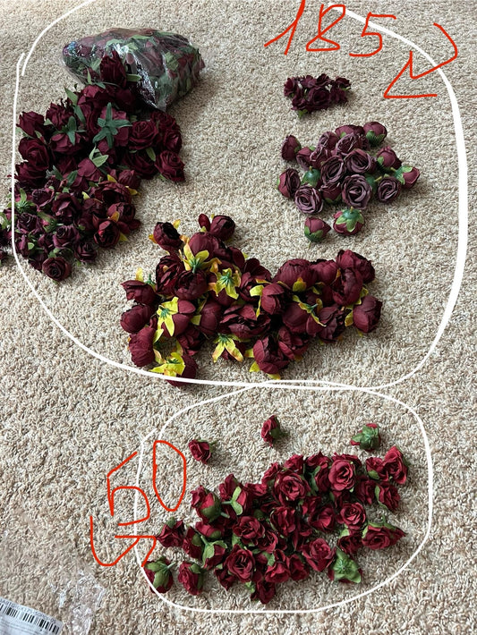 Custom listing 235 flowers + 80 accents + express shipping