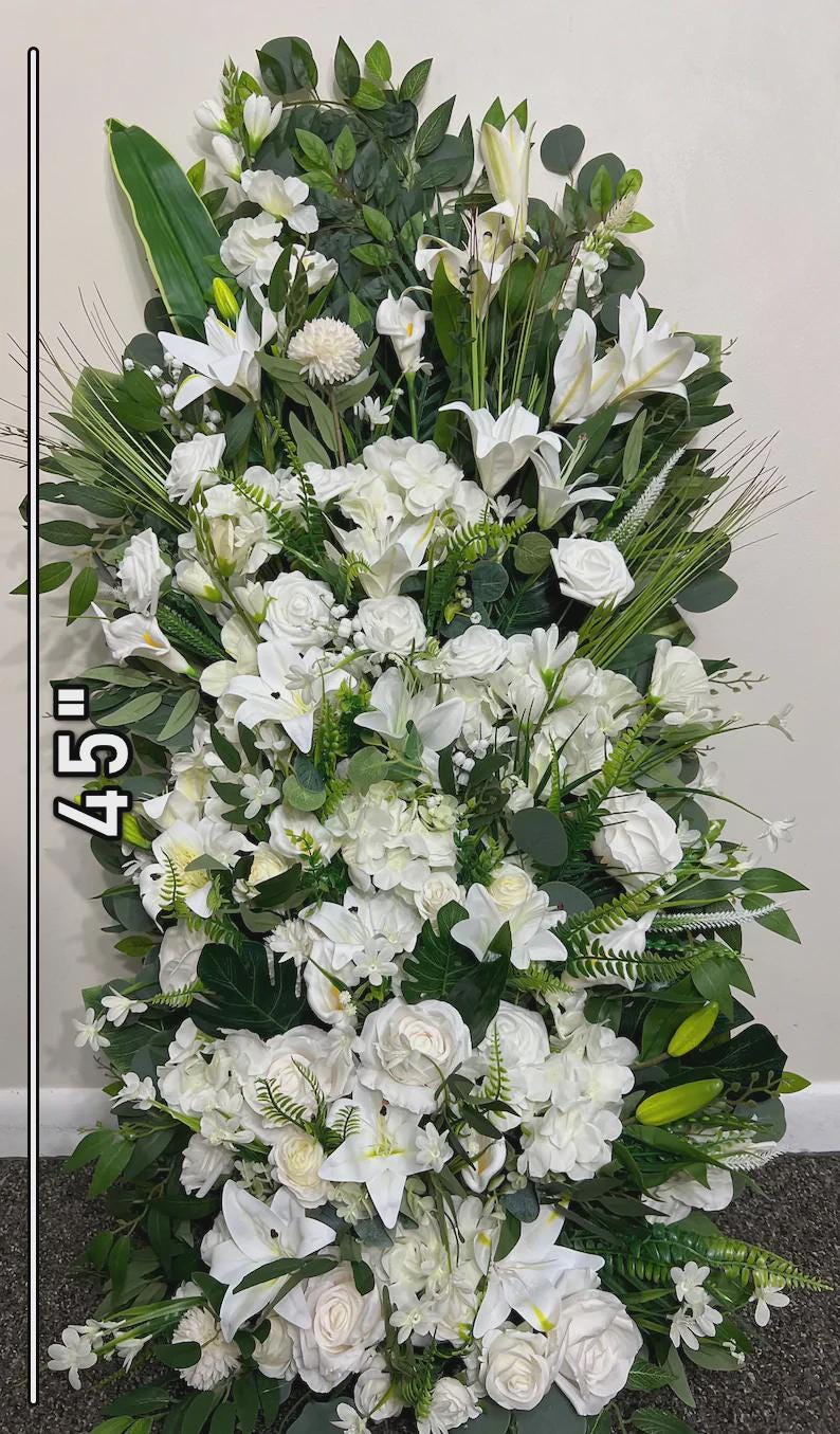 CUSTOM Wedding Aisle Marker Flowers Whiskey Barrel Décor Ground Arch Arrangement Floor Decor | Mention Requests in Personalization Section