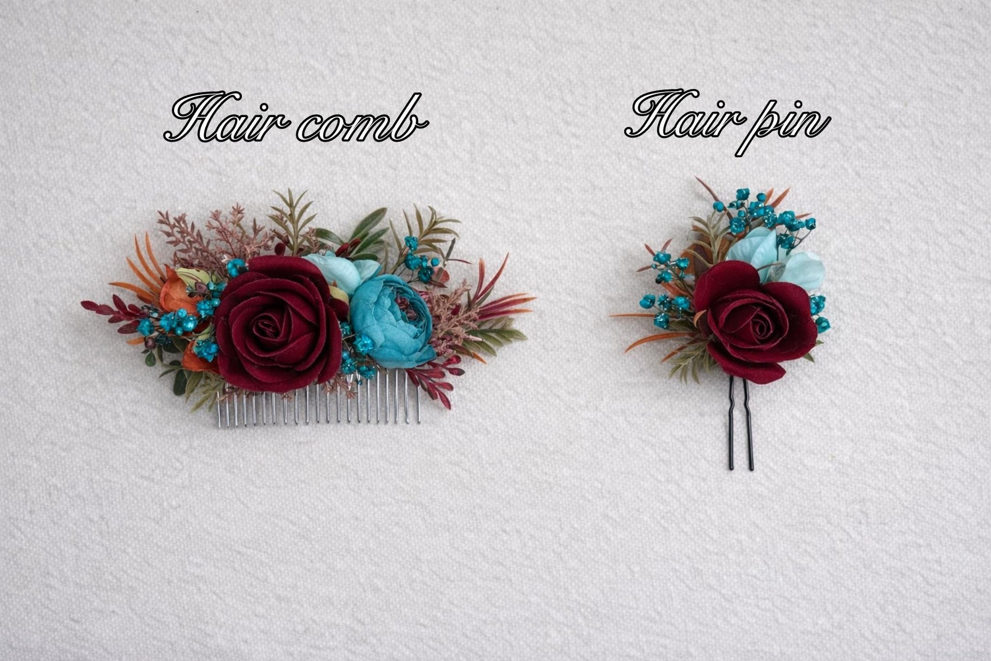 Teal Orange Burgundy Bouquet Bridal Turquoise Terracotta Wine Red Bridesmaids Bouquet Burnt Orange Teal Blue Maroon Artificial Flower Reddit
