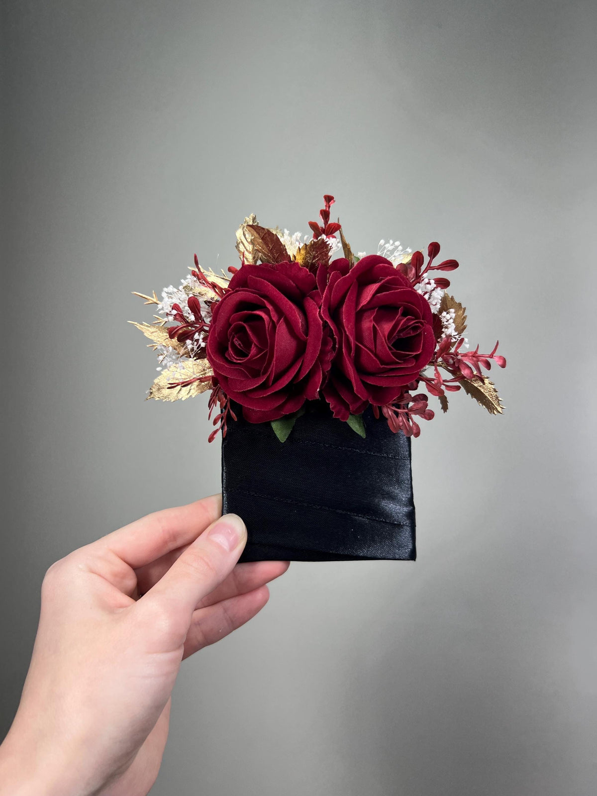 Burgundy Pocket Boutonniere Wedding Wine Red Square Boutonniere Groom Maroon Boutonnière Pocket Boutonnière Burgundy Gold Baby Breath Reddit