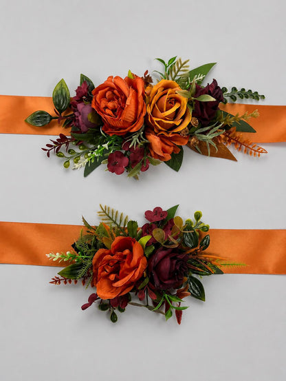 CUSTOM Flower Sash Belt, Flower Girl Sash, Wedding Rustic Floral Belt, Artificial Flowers Bridesmaids Sash, Baby Shower Sash