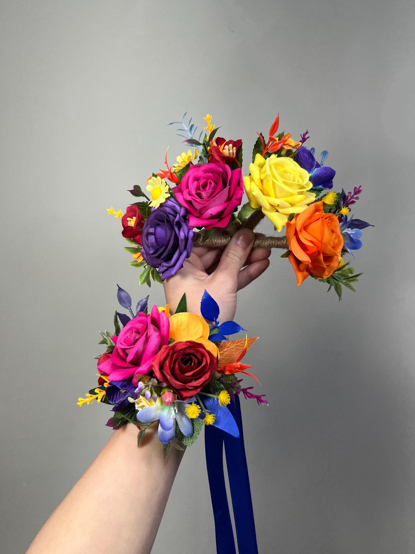 Rainbow Boutonniere, Colorful Wedding Boutonniere, Pride Boutonniere, Groom Flower, Groomsmen Boutonniere, Festival Wedding Flowers