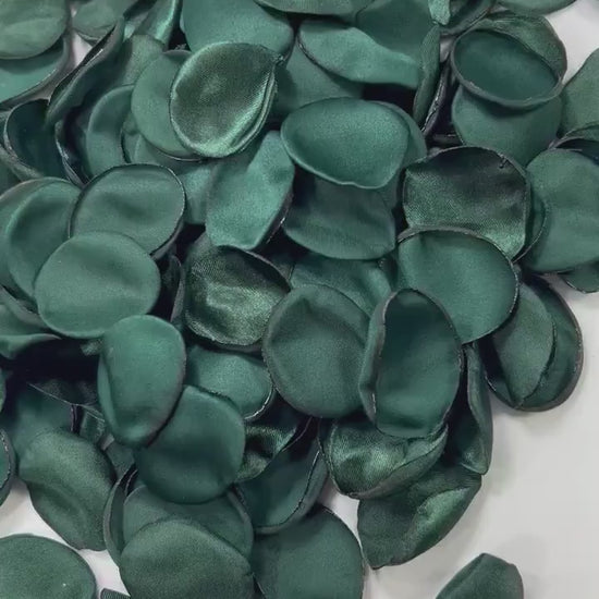 Emerald Green Petals Wedding Decor Flower Girl Petals Dark Green Aisle Flower Petals Peacock Green Forest Decor Bridal Shower Confetti