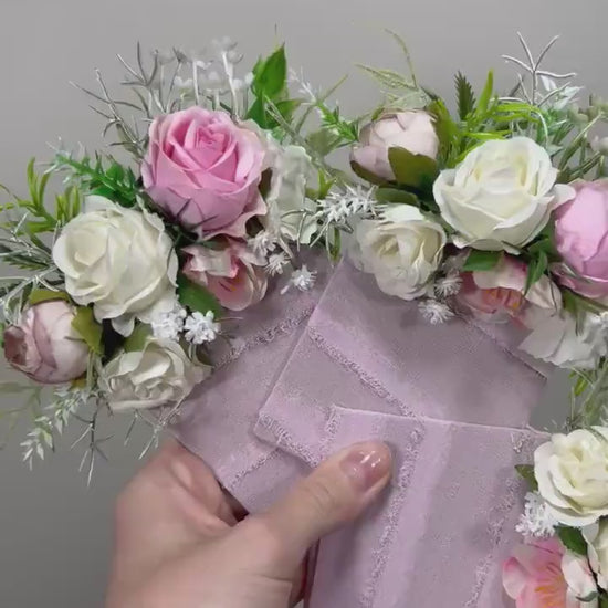 Wedding Pocket Boutonniere White Groom Boutonnière Dusty Rose Square Groomsmen Blush Pocket Boutonniere Pink Rustic Artificial Flower