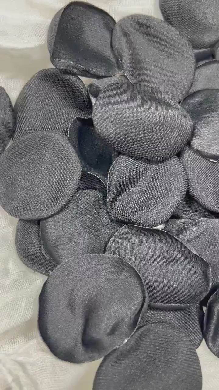 Black Petals Wedding Decor Flower Girl Petals Black Wedding Aisle Decor Flower Petals Black Ceremony Decor Bridal Shower Confetti
