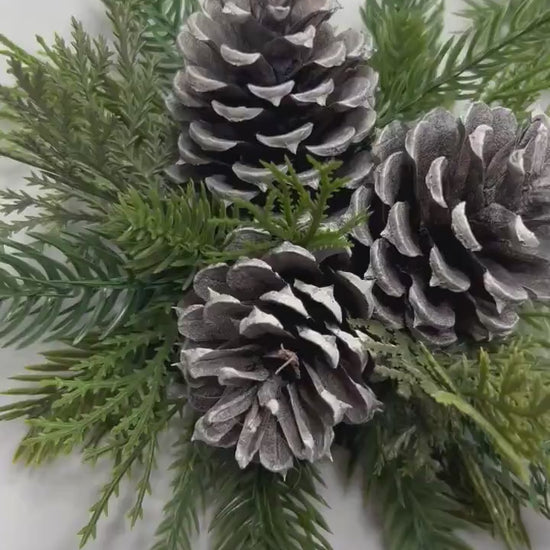 Pine Cone Cake Topper Wedding Pine Cake Decor Evergreens Cake Decor Pine Tree Winter Cake Decor Wedding Woodland
